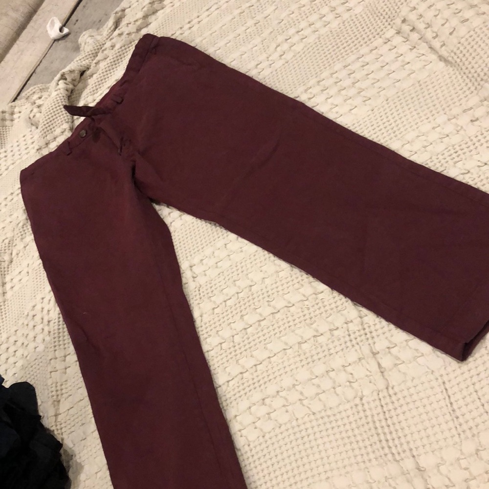 Red Brooks Brothers pants